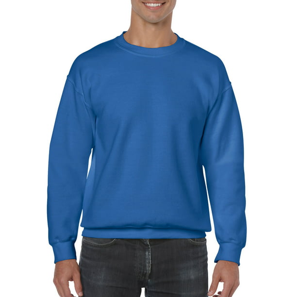 5XL Gildan Heavy Blend Crew Neck Men's Plain Sweatshirt Soft Jersey Jumper S